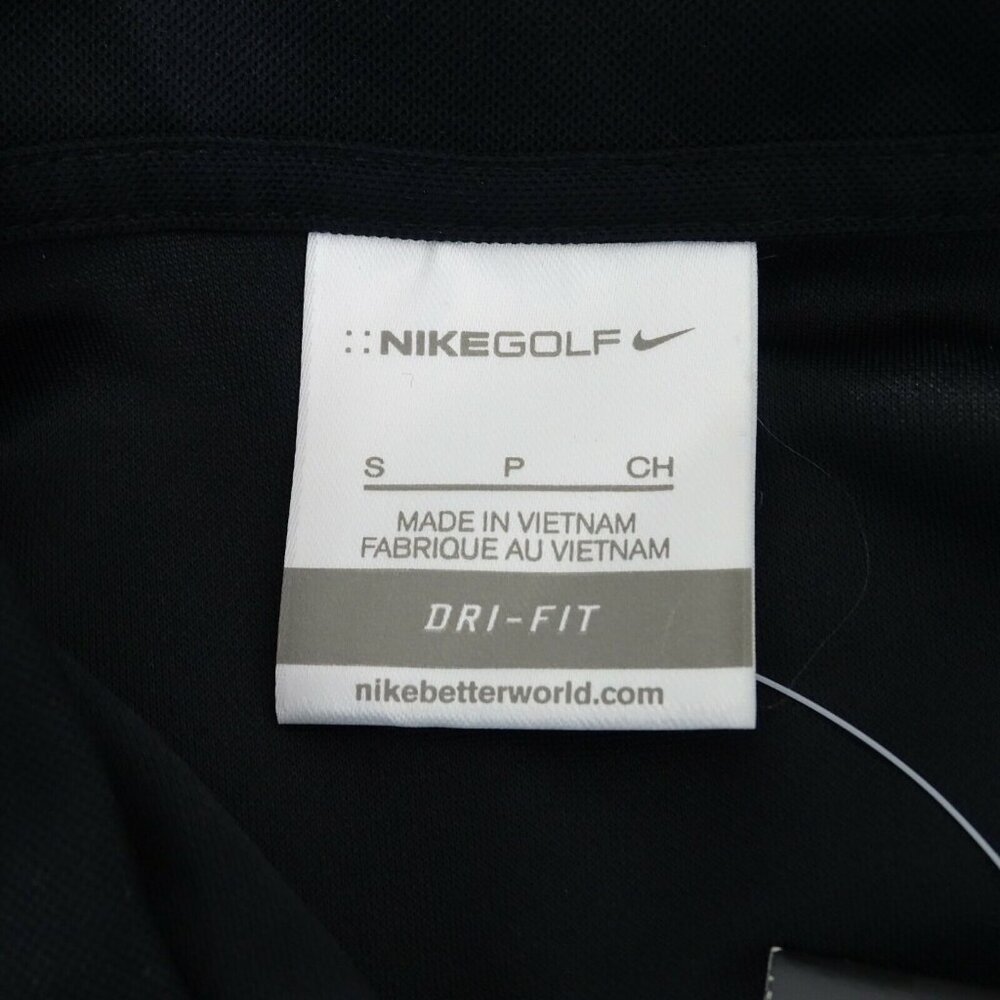 Nike Golf Dri-Fit Polo Shirt Women Size S Black Short Sleeve INDIANA VETERINARY - Picture 5 of 7